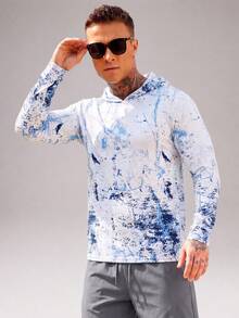 CZRLHYT Men's Long Sleeve Sun Protection, UPF 50+ High Sun Protection, Quick-Dry Fabric, Blocks UV Rays. Suitable For Swimming, Water Sports And Outdoor Activities. - Multicolor - View 4
