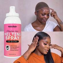 Dola Hair 100ML Melting Spray untuk Wig Lace, Formula Cepat Meleleh Profesional untuk Perekat Wig Lace Depan, Tanpa Residu & Tanpa Kerusakan - 100ml - View 5