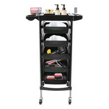 Beauty Salon Trolley Hair Spa Rolling Hairdressing Storage Cart Drawers - A - View 10