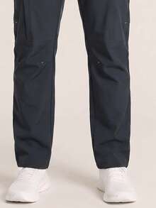 Pantalon de randonnée léger d'été AHTELB pour hommes, multi-poches, extensible, séchage rapide, pantalon cargo de randonnée extérieur décontracté et durable, jambe droite micro-extensible, pantalon de sport parachute imprimé long, meilleur cadeau pour mari, petit ami, client et père, pantalon de randonnée, pantalon de travail pour hommes, pantalon de randonnée pour hommes, pantalon de pêche pour hommes, poche - Gris - Voir 5