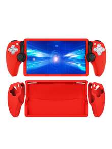 Compatible con PlayStation Portal Remote Play, anti-caídas, anti-polvo, anti-rayones, anti-deslizante, anti-sudor, diseño de textura anti-deslizante en la parte delantera y trasera del controlador que mejora la sensación y experiencia de operación de juego, accesorio de juego práctico - Ver 12