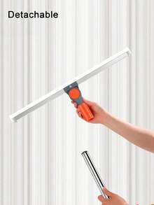 1pc/Upgraded Silicone Broom, High Window Cleaner, Home/Bathroom Floor Mop, Magic Silicone Broom, Can Clean Water, Back To School Essential - 50CM New Style - View 7