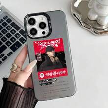 Funda para iPhone 17 16 15 Pro Max 14 Plus 13 12 11 con diseño del álbum de música C-Cris M- anticaídas, con acabado mate galvanizado, funda protectora. - z2 - Ver 7