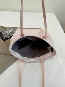 New Luxury High-End Versatile Women's Shoulder Tote Bag - Pink - View 6