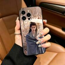 Chasing Drama Co-Branded Jade Guanyin Xiezheng Phone Case Compatible With Apple 12 13 14 15 16 17 Pro Max, Black, Ultra-Thin, Soft, Lightweight, Shockproof, Stylish, And Unisex. - z5 - 查看 1
