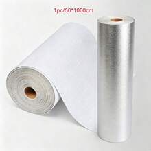1 捲紋理自黏加厚泡棉壁紙,防水可移除,適用於客廳與臥室牆面裝飾 (19.69 英吋 X 196.85 英吋/19.69 英吋 X 393.7 英吋),裝飾貼紙,撕貼式牆板,壁紙,春季裝飾,煥新家居,Rama 裝飾貼紙 - 白色 - 查看 8