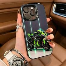 Funda para Teléfono a Prueba de Golpes de Gran Capacidad con Diseño de Motocicleta Silver  1000SX ZX6R para iPhone 17 16 15 14 13 12 11 Plus Pro Max - z8 - Ver 10