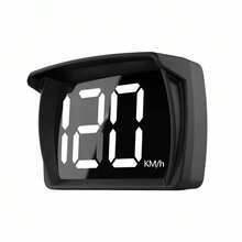 Pantalla HUD Universal para Coche con Velocímetro GPS, Pantalla Digital de Velocidad, Brillo Automático, Alerta de Exceso de Velocidad, Plug & Play, Medidor de Velocidad para Parabrisas y Salpicadero, Compatible con Todos los Vehículos - A - Ver 14