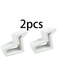 2 piezas/Set Topes para puertas y ventanas, topes de goma flexibles, cuñas para puertas, topes para puertas, ventosas anticolisión para puertas, bloques de cuña multifuncionales, ganchos convenientes para puertas, clips para ventanas, apertura fácil de puertas y ventanas, accesorios para el hogar y la oficina (blanco, negro y gris) - multicolor - Ver 12