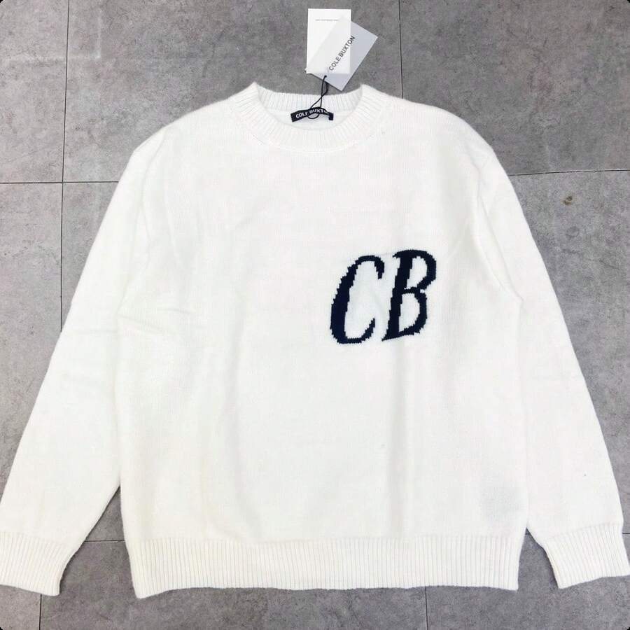 Cardigans pour hommes - Blanc - Voir 1