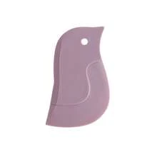 1pc Scraper Oil Brush, Penguin Design Soft Silicone Kitchen Tool For Removing Oil Stains, Baking - Grey - View 11