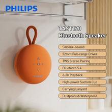 PHILIPS TAS1120 浴室藍牙 5.4 迷你吸盤式淋浴喇叭，IPX4 防水，附便攜掛繩，深沉低音 360° 環繞立體聲，配備 52mm 喇叭單體，適用於居家、辦公室、戶外與露營 - 查看 13