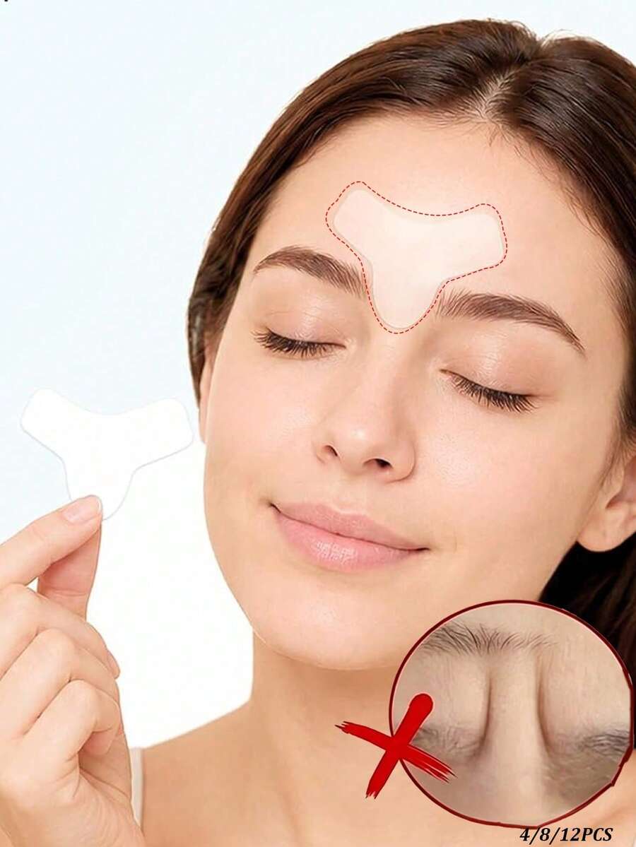 自黏式睡眠額頭貼,可重複使用彈性臉部貼片(亦適用於全臉),可水洗、可重新黏貼,便攜輕巧,適合日常使用與旅行,中性風格 - 彩色 - 查看 1