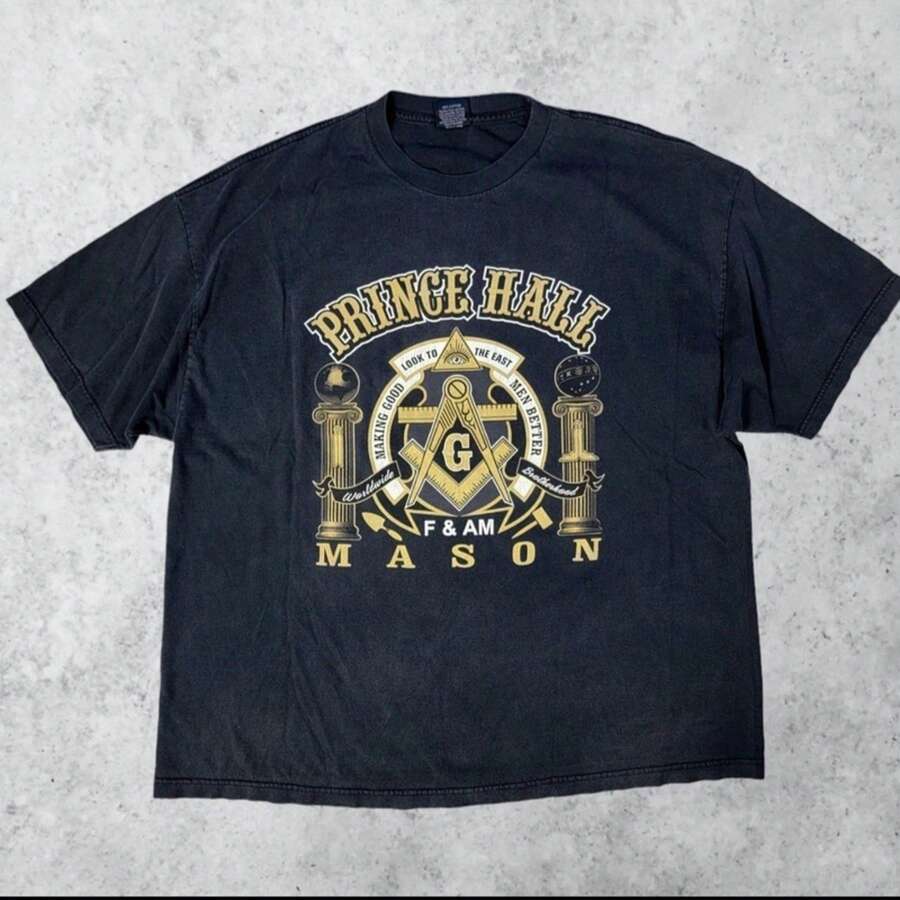 Vintage Shirt - 黑色 - 查看 1