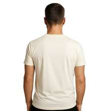 Kit 2 Camisetas Masculina 100% Algodão Premium Estampada Varias Cores Lançamento - Marrom e Off - Visão 3