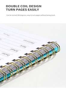 1pc A6 Size Minimalist Password Book, Premium Password Manager, Quick Access To Website Passwords, Username And Password Storage Function, Perfect For Home Office, Internet Computer Login, School Office Supplies, Ideal Gift For Women, Teachers And Mother's Day - Rectangle - View 3