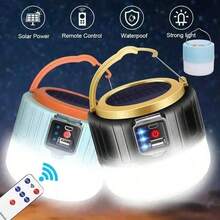 1pc USB Rechargeable Solar Light, LED Bulb Battery Powered Tent Light, Illuminate Your Outdoor Camping And Travel! Outdoor Solar Light - Multicolor - View 7