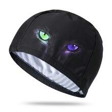Topi Renang Poliester Unisex Dewasa Pria Wanita Cepat Kering Bernapas Elastis Kain Lembut Topi Renang Anti Selip Ringan Nyaman Topi Mandi Portabel Untuk Kolam Renang Latihan Menyelam Pantai Spa Olahraga Air - MultiWarna - View 16