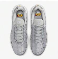 Nike AIR MAX PLUS Men's Cushioned Casual Sports Running Shoes FJ1012-095 - Silver Gray - View 2