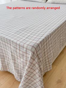 1 pieza Sábana de estilo bohemio 100% poliéster, textura de burbujas arrugadas, patrón plisado en relieve, unicolor ligero, decoración de dormitorio cómoda y transpirable - Multicolor - Ver 7