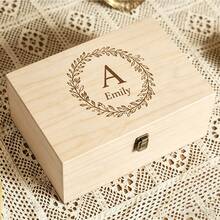 Personalisierte Braut-Hochzeits-Erinnerungsbox mit Deckel, anpassbarer Text, gravierte "Mr And Mrs" Holz-Erinnerungsbox zur Aufbewahrung, geeignet als Braut-Dusche-Geschenk, Paar-Verlobungs-Geschenk, Bräutigam- und Braut-Hochzeits-Geschenk, personalisierte Hochzeits-Erinnerungsbox, Paar-personalisierte gravierte Holz-Erinnerungsbox, Jahrestags-Geschenk für sie, Holz-Schmuckbox, personalisierte Hochzeits-Erinnerungsbox - Verschiedenfarbig - Übersicht 19