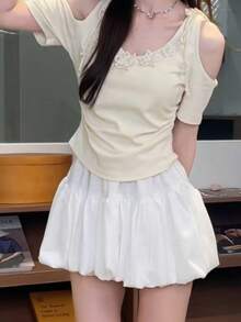 Women Tops - Blue - View 7