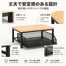 【ブラック / ホワイト選べる】コーヒーマシンラック 二段式 引き出し付き カプセル収納 キッチン整理棚 省スペース - ブラック - チェックする 8
