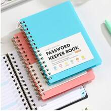 1pc A6 Size Minimalist Password Book, Premium Password Manager, Quick Access To Website Passwords, Username And Password Storage Function, Perfect For Home Office, Internet Computer Login, School Office Supplies, Ideal Gift For Women, Teachers And Mother's Day - Rectangle - View 9