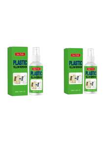 1pc/2pcs 50ml/1.69fl.Oz Plastic Yellow Remover Spray, Restores Original Luster, Brightening Repair Spray For Aged Household Plastic Appliances & Furniture - Plastic Yellowing Removal Spray - View 13
