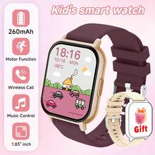 1.83-Inch Large Screen Smart Watch For Kids And Teenagers, Supports Call And Message Notifications, Sports Modes, QR Code Pairing, Weather Push, Customizable Widgets, Essential For Children's Daily Life - Multicolor - View 14