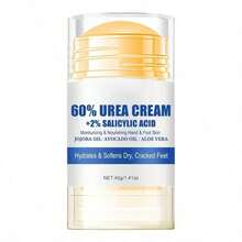 2PCS/Moisturizing Foot Cream With 40g Of 60% Urea And 2% Salicylic Acid For Dry And Cracked Feet - Moisturizes And Nourishes Dry Skin - Foot Care For Women And Men, Contains Jojoba Oil, Avocado Oil And Aloe Vera - 護足霜 - 查看 9