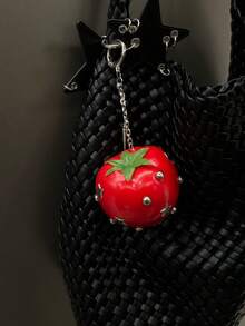 Design-Driven Niche Dark Aesthetic Sweet Cool Y2K Fruit Bag Charm Accessory, High-End Vibe Keychain, Couple Car Key Accessory, Minimalist Versatile Bag Pendant, Mother's Day Gift, Father's Day Gift, Graduation Season Gift, Birthday Gift First Choice - Multicolor - View 4