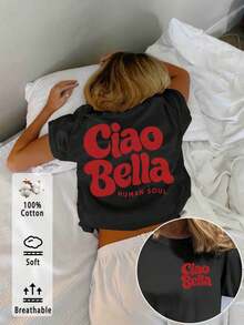Women T-Shirts - Black - View 1