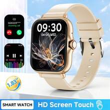 1 buah Jam Tangan Pintar Unisex Layar Sentuh HD dengan Tali Silikon Nyaman, Pelacak Kebugaran, Notifikasi Pesan, Pelacakan Kalori & Jarak, Kontrol Musik, Kamera Jarak Jauh, Kompatibel dengan Smartphone, Jam Tangan Pintar Gaya Olahraga, Hadiah Hari Ayah untuk Pemakaian Sehari-hari - Versi yang ditingkatkan - View 20