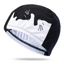 Topi Renang Poliester Unisex Dewasa Pria Wanita Cepat Kering Bernapas Elastis Kain Lembut Topi Renang Anti Selip Ringan Nyaman Topi Mandi Portabel Untuk Kolam Renang Latihan Menyelam Pantai Spa Olahraga Air - MultiWarna - View 13