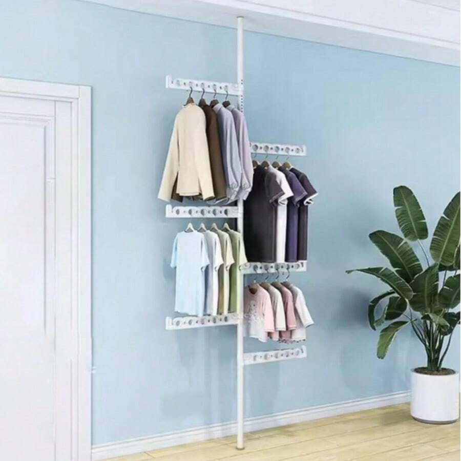 Clothes Drying Rack, Clothes Rack, Clothes Dryer, Adjustable Organizer - A - View 1