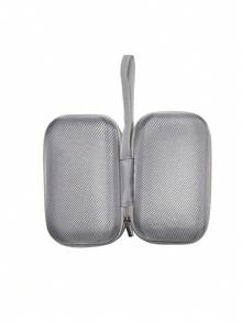 Multifunctional Mouse & Camera Storage Bag With Portable Handle, Elastic Compartments For Organized Storage, Size 14*8.5*4cm (5.51*3.34*1.57in), Compact Electronic Organizer Bag For Digital Cameras, Computer Mouse And Various Data Cables - Multicolor - View 10