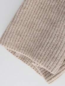 Perirose Women's Light Brown V-Neck Ribbed Knit Cardigan, Gold Button Detail, Short Length Long Sleeve, Suitable For Summer And Autumn, Casual Commute Business, Back To School Date Street Style, Fall Clothes For Women, Teacher Outfits For Women - Coffee Brown - View 8