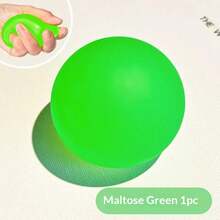 1pc Latest Popular New Maltose Ball Squeeze Toy, Matte Soft Slow Rebound Stress Relief Ball, Emotional Healing Toy, Emotional Venting Toy, Squeeze Toy, Soft Perfect Gift - Birthday Gift - Surprise Gift - Holiday Gift - Seasonal Gift - Halloween Gift - Christmas Gift - Multicolor - View 9
