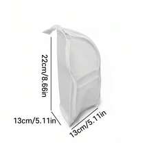 1pc Upright Mesh Toiletry Bag, Portable Zipper Travel Cosmetic Organizer, Multi-Pocket Bathroom Storage Bag, Suitable For Business Trip And Vacation - Multicolor - View 7