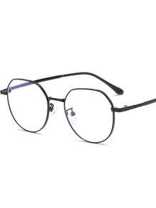 Geometric Pattern Casual Copper Glasses, All Season - Multicolor - View 6