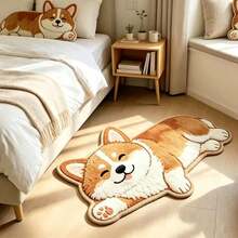 1 buah Karpet Imitasi Kasmir Bergambar Anjing Corgi Lucu, Karpet Dekoratif, Dekorasi Kamar Tidur, Karpet Kecil, Karpet, Dekorasi Rumah, Karpet Ruang Tamu, Karpet Kecil Ruang Tamu, Karpet Kamar Tidur, Dekorasi Rumah Ruang Tamu, Karpet Luar Ruangan, Karpet yang Dapat Dicuci - MultiWarna - View 4