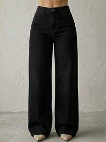 Women Jeans - Black - View 3