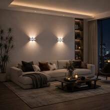 Dual Pupil Four Cat Eye Motion Sensor Magnetic Wall Light, 3 Lighting Modes, Magnetic Wireless Installation, Easy And Quick To Use, 500mAh Rechargeable Battery, Suitable For Living Room Main Lighting, Wardrobe, Cabinet, Perfect Graduation And Home Lighting Gift - Multicolor - View 6