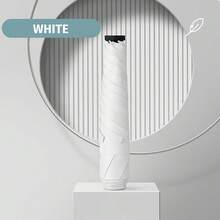 Ultra-Light 111g Carbon Fiber Folding Umbrella - UV Protection & Windproof Travel Umbrella, With 6R Aluminum Glass Umbrella Ribs, Manual Open/Close Portable Sun Umbrella, Suitable For Commuting, Outdoor (19.69 Inches, 8 Colors), Commuting Accessories | Fashion Accessories, Outdoor Umbrella - Multiple Styles - View 13
