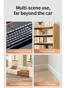 HYUNDAI HY-019 Wireless Car Vacuum Cleaner, High Suction Dust Removal, Portable Handheld, Suitable For Car And Home Use - A - View 2