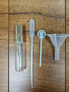 3pcs Funnel Dropper Spray Perfume Sample Dispensing Tool Portable Perfume Refill Bottle - 3-piece Set - View 2