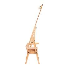YUNRUX Adjustable Painting Stand, Wooden Stand For Painting, Painting Stand With Storage Compartment - 1PC - View 7