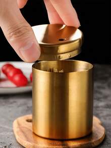 1pc Portable Toothpick Dispenser, Toothpick Storage Box, Suitable For Home Kitchen Countertop, Restaurant Dining Table, Hotel, Party Banquet, Outdoor Picnic, RV Camping, Daily Dining, Commercial Catering, Home Living Room Decor, Travel Camping Essential - View 4