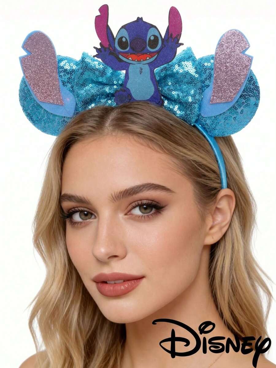 1pc Anime Cartoon Theme Style, Amusement Park Decoration, Headband, Hair Accessory, Suitable For Amusement Park, Theme Party, Birthday, Classic Character Design, Perfect As Holiday Gift, Also The Best Gift For Fans - Multicolor B - View 1
